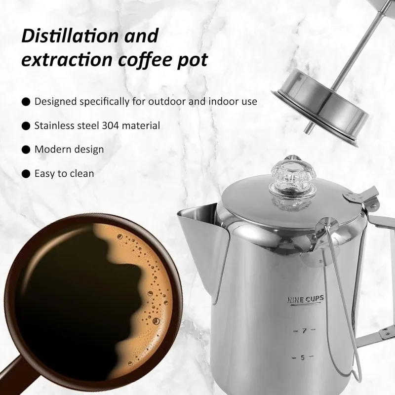 Outdoor coffee pot sale