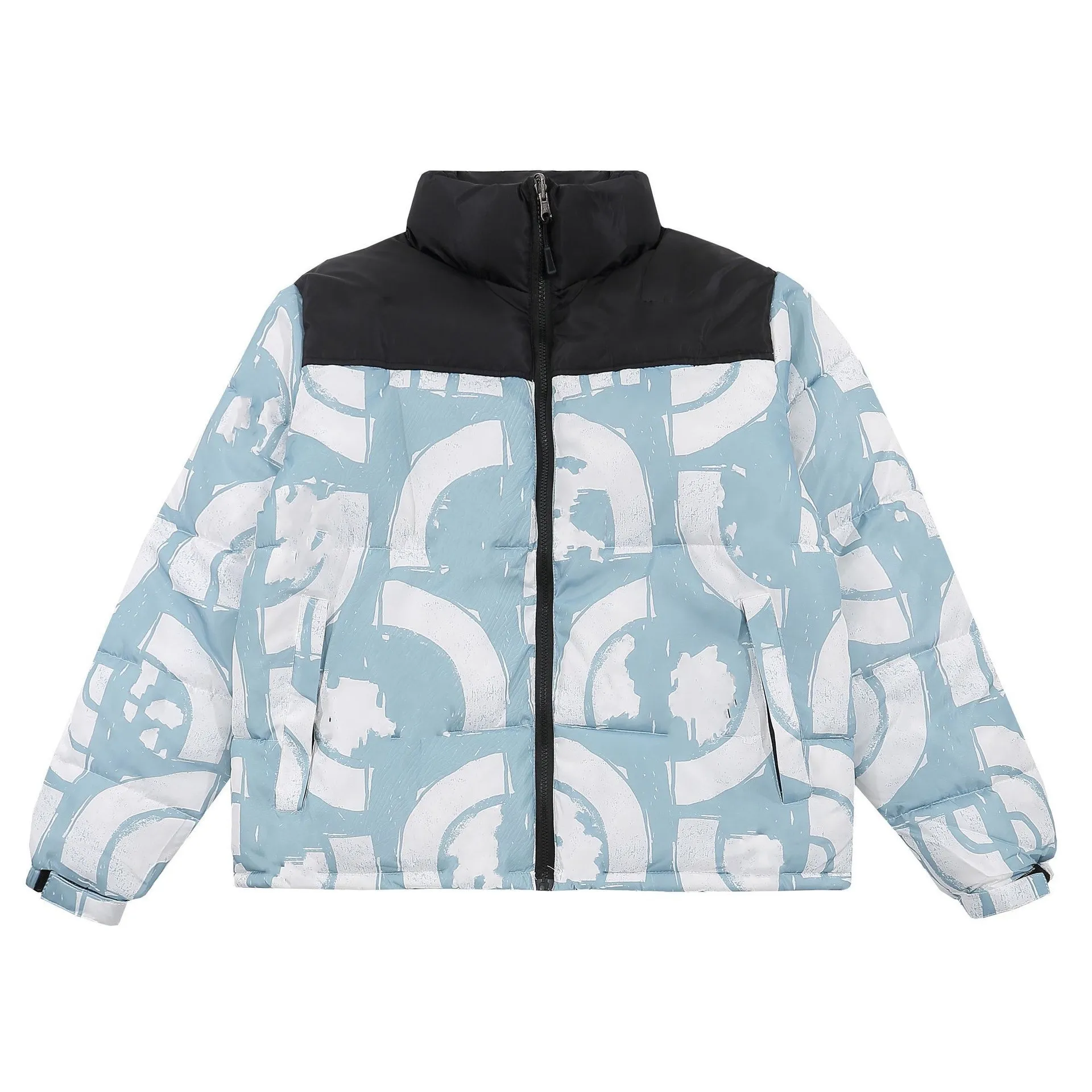 Cappotto da uomo Stylist Parka Giacca invernale imbottita US M-2XL senza cappuccio Moda Uomo Donna Soprabito Giacca imbottita Piumino Capispalla Casual Hip Hop Sport Streetwear_voghion.com