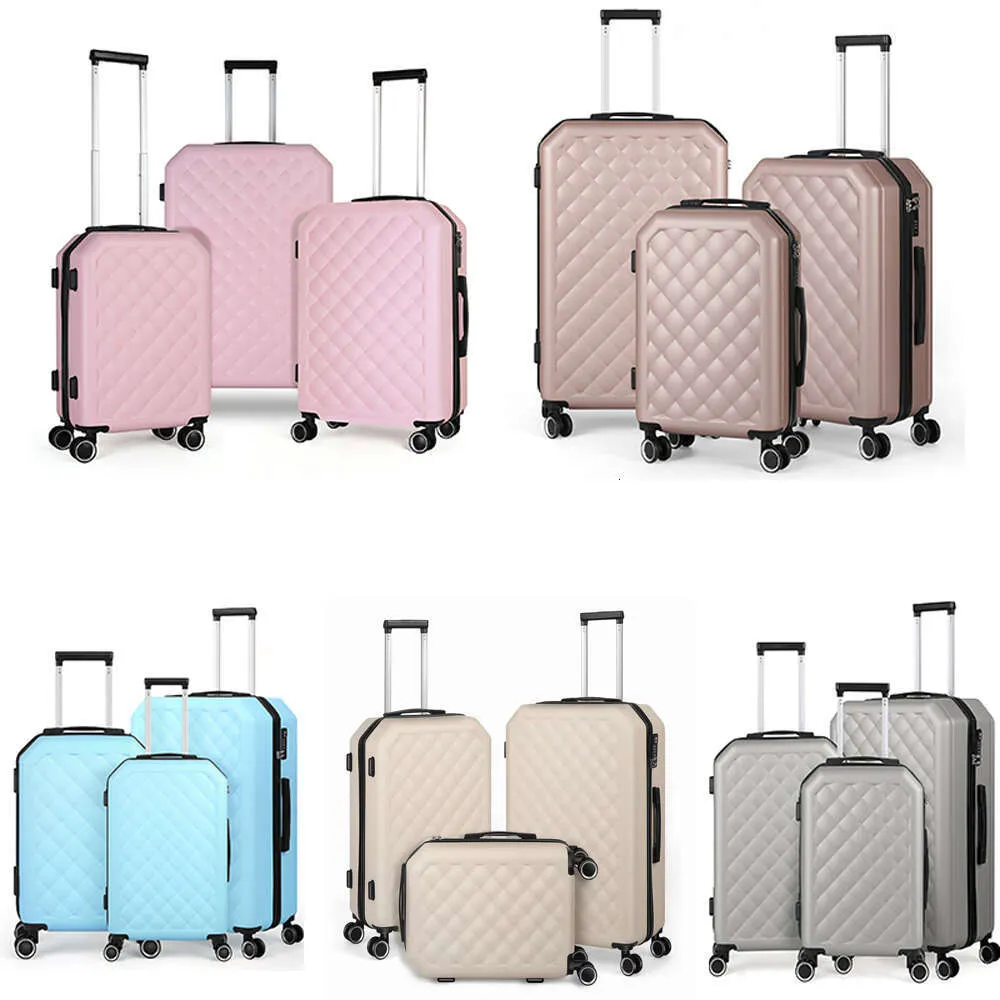 Lightweight Spinner Luggage Set Softside Suitcase Set with