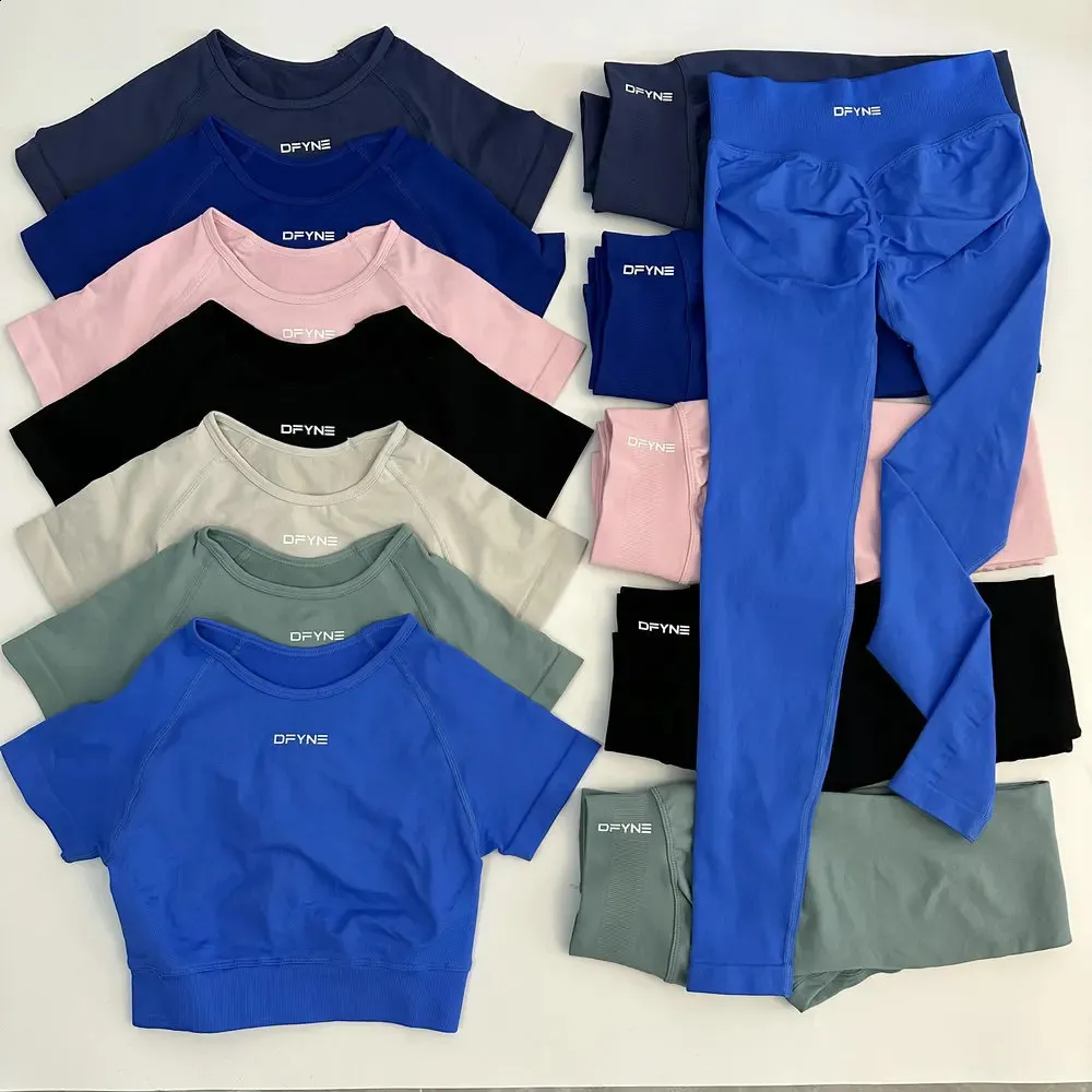 売れ筋介護用品も！ for Set Yoga 2Pcs DHgate.com:Dfyne Women: Workout Seamless ヨガ・ピラティス
