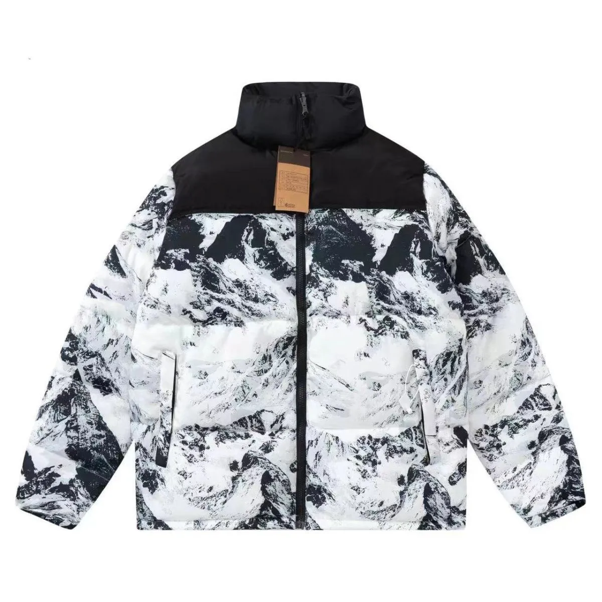 Cappotto da uomo Stylist Parka Giacca invernale imbottita US M-2XL senza cappuccio Moda Uomo Donna Soprabito Giacca imbottita Piumino Capispalla Casual Hip Hop Sport Streetwear_voghion.com