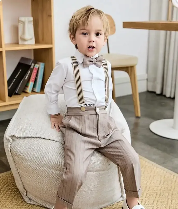 Baby Boy Wedding Outfit Gold Class Kidswear Boys Formal Outfit