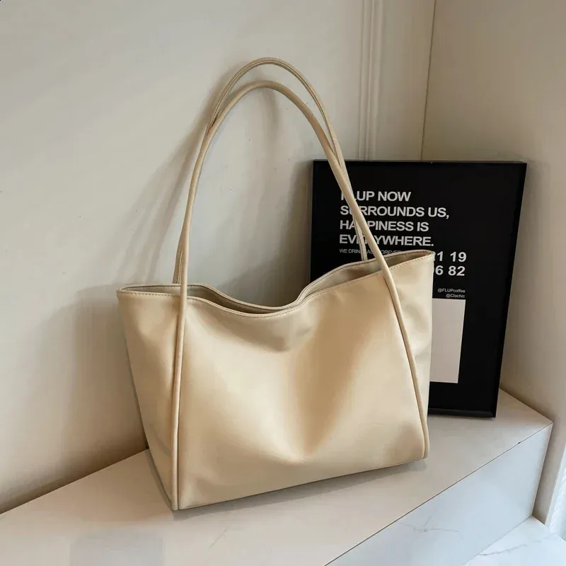 Slouchy Hobo Bag For Women - PU Leather Crossbody Tote, Soft Shoulder Purse, Large Capacity (B Coffee Color) - View #6