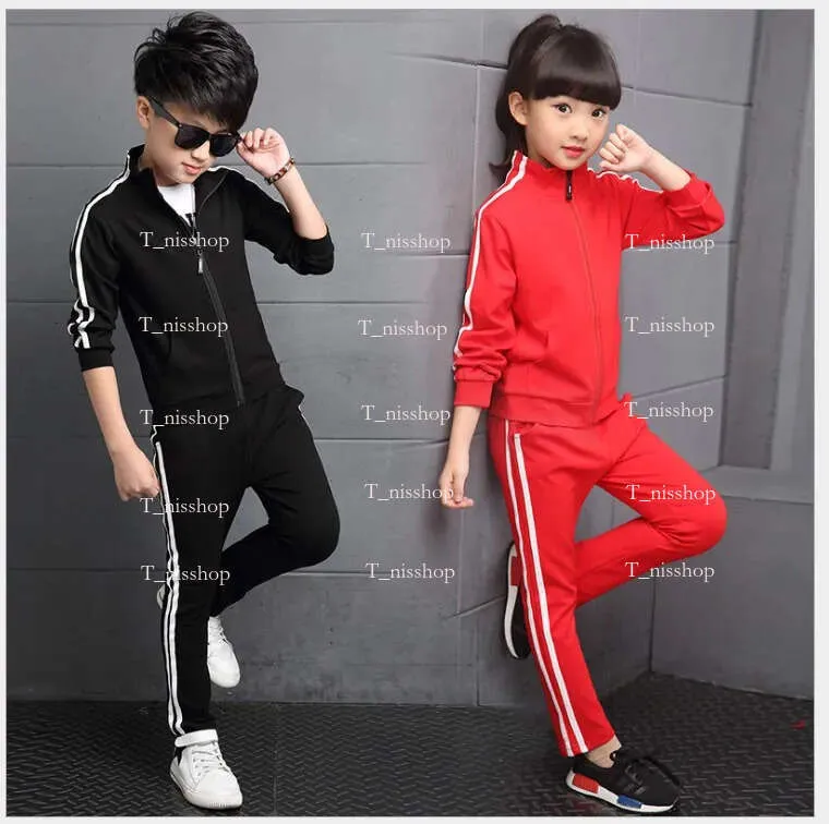 Children's Tracksuit Long Sleeve O-Neck Patchwork Sweatshirt Trousers Elastic Waist Contrast Color Tracksuit Jogging Outfit Tracksuit Sports Suits Streetwear Set, Gray-a, 6-12 Months