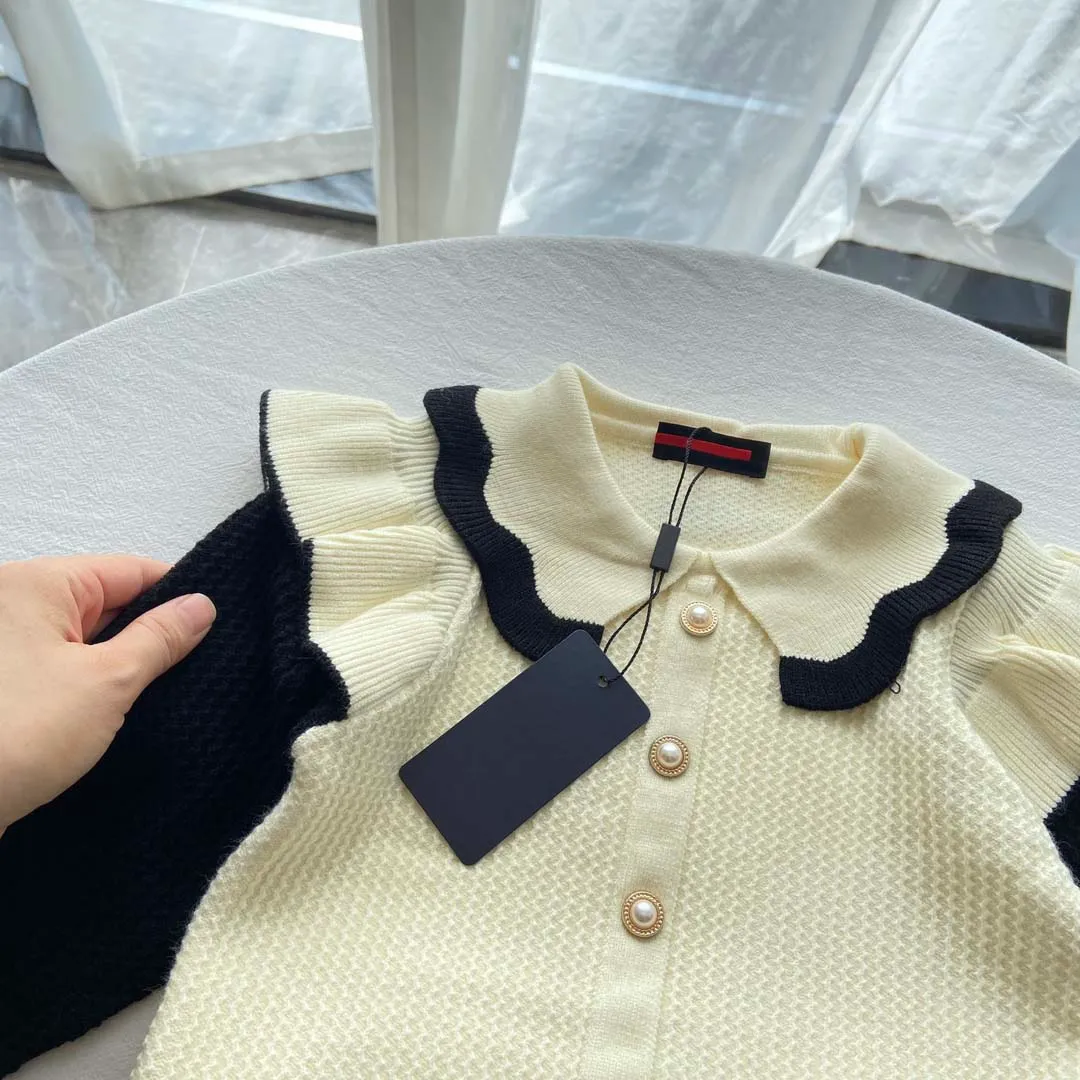 Designers Babys Sweater Dresses Set Luxury Clothing Set Brand Pr Girls