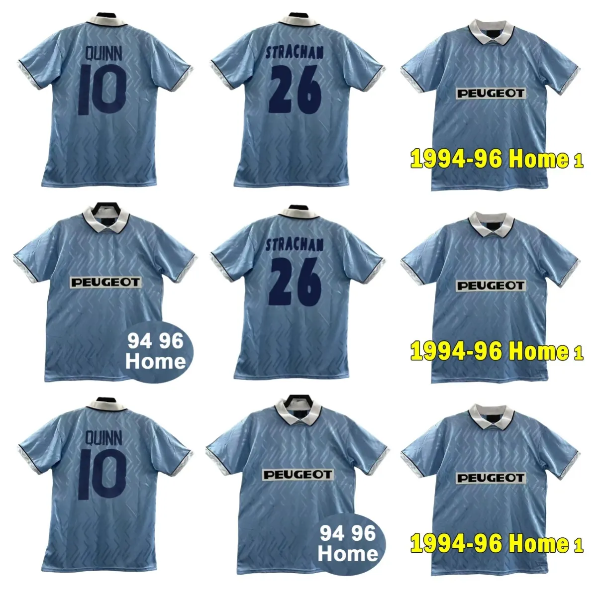 (レア)コベントリー・シティ 1992-1994ユニフォーム Lサイズ 水色 レア)コベントリー・シティ 1992-1994ユニフォーム Lサイズ 水色