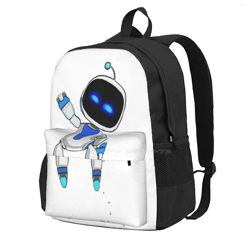 astro laptop backpack Cab 19 Inch (Blue-Black) Gear Bags designed for urban life with a blend of art Astro Laptop Backpack - Cotton
