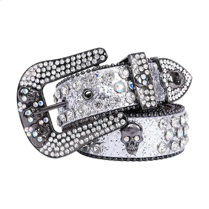 skull ドクロ l belt silver y2k studs Amazon.com: CWCYYDSYY Skull Studded Belts Y2K Punk Hip Hop
