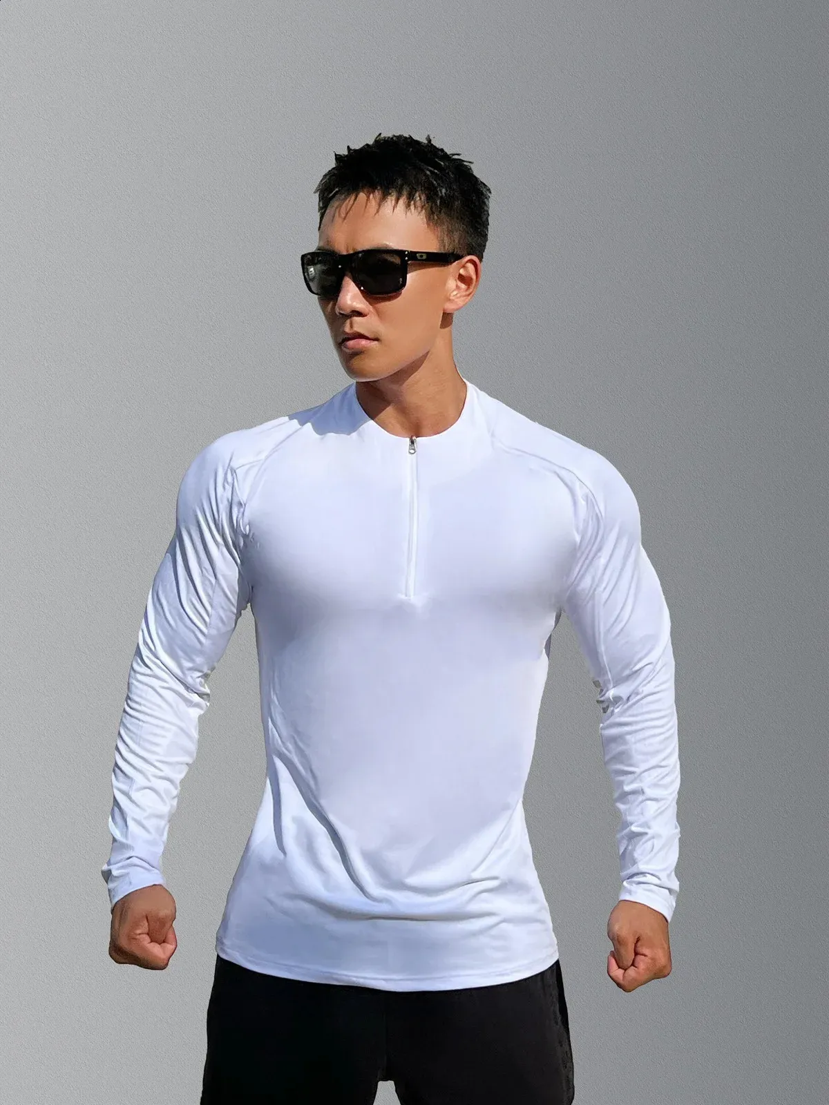 DHgate.com:Mens Performance Long Sleeve T-Shirt - Breathable