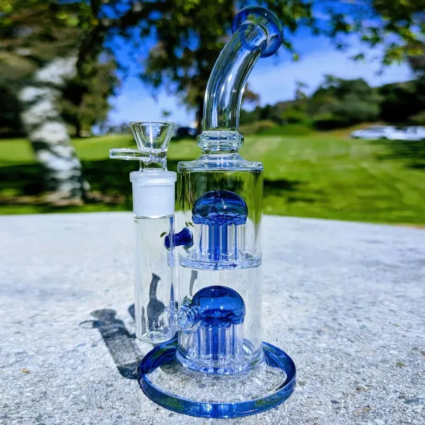 pipe with water container to smoke tobacco Glass / Stash Box / Fits Smoking Waterpipe - and Hookahs up 12" - Includes Case Only by CLOUD/TEN Cigarette Smoke Filter Water Pipe,