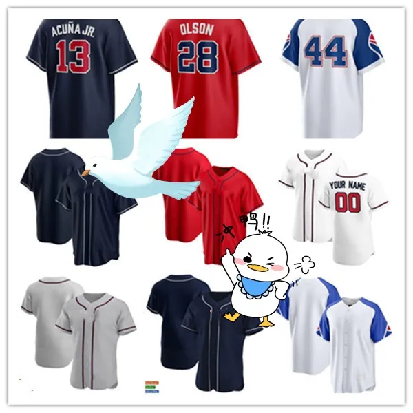ウェア Jersey Tee BRAVES MLB MLB Atlanta Braves #5 Alternate Baseball Jersey New Big