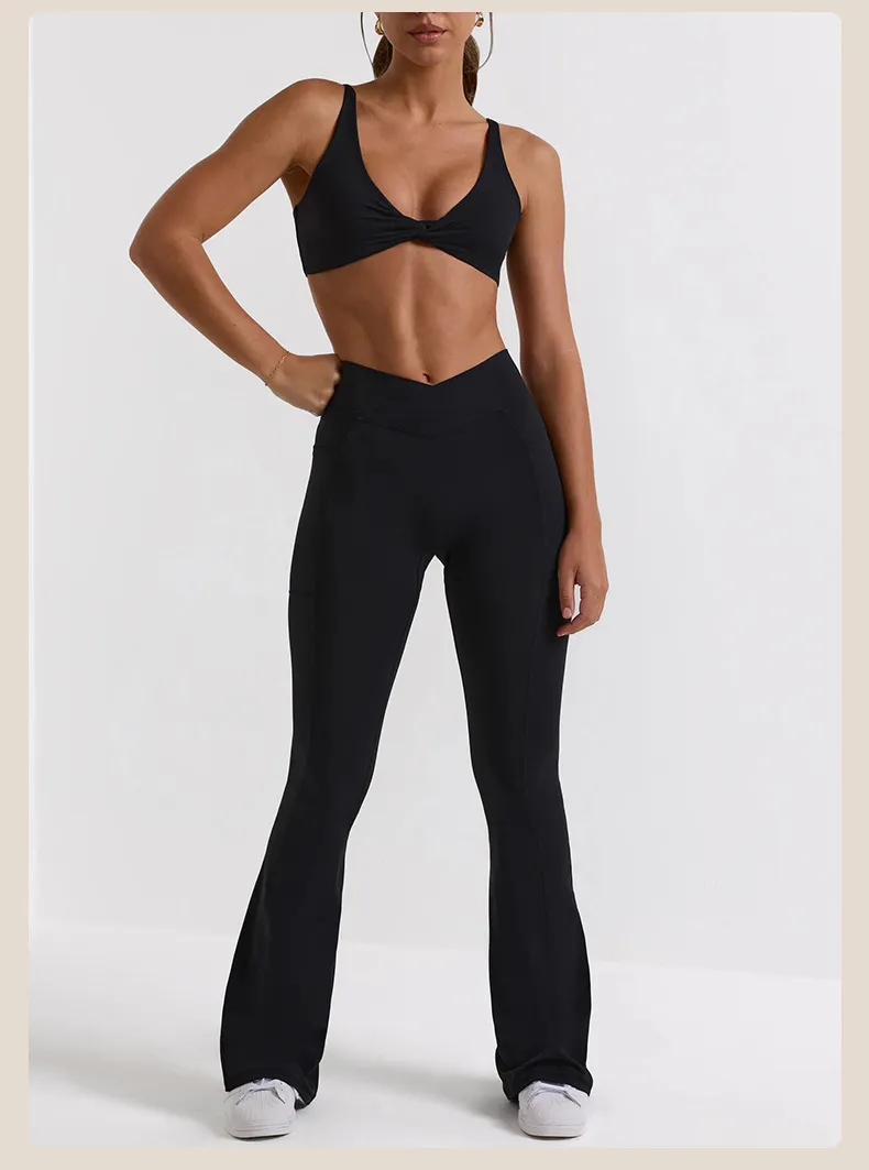 2024 New Sexy High Waist Sports Bra Legging Set Set With Hip Lifting Fitness Pants From Cocoshow123 17.45 DHgate.Com