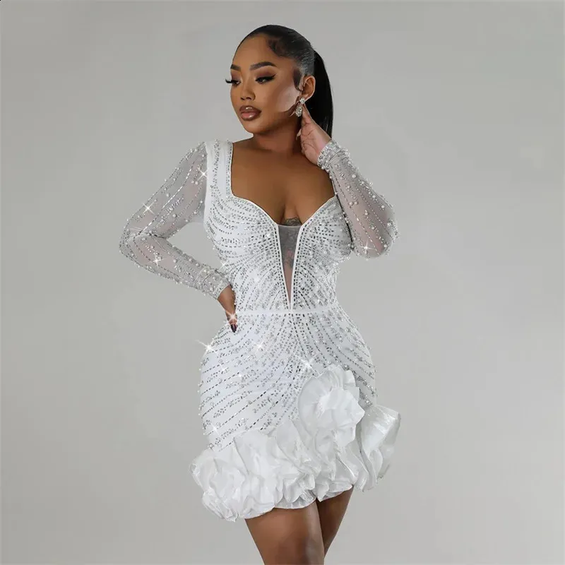 Women Mesh Sleeve Bodycon Birthday Party Dress Floor-Length Chiffon Pink  Short Sleeve from Dhgate Basic & Casual Dresses - price 65.13