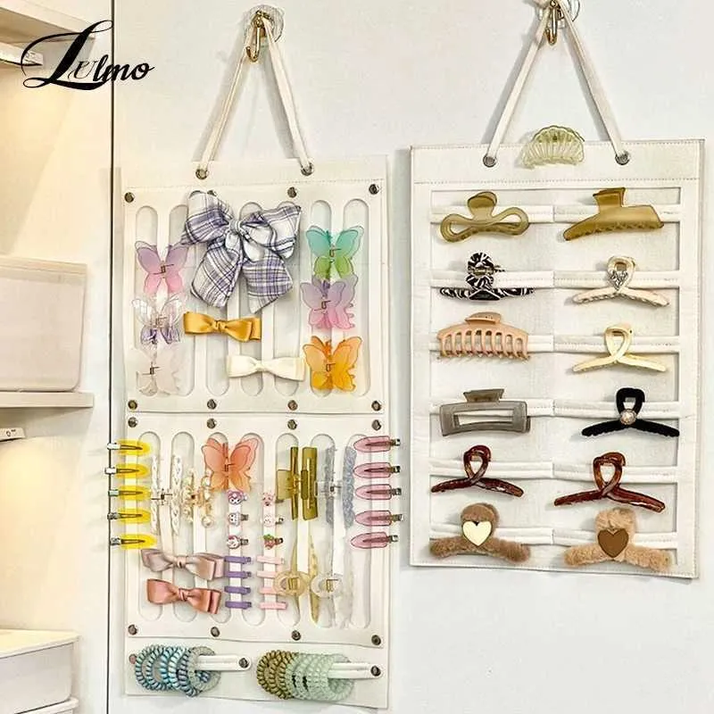 Wall Mounted Hair Accessory Organizer - Large Capacity Hair Bow, Belt ...