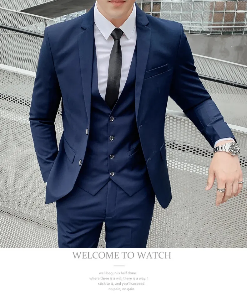 DHgate.com:Mens 3-Piece Suit, Slim Fit, Business, Party