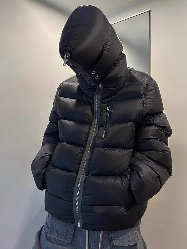 Stylish Lightweight Down Parka for Men and Women High Version Non Cotton Lighter and Warm Winter puffer jacket