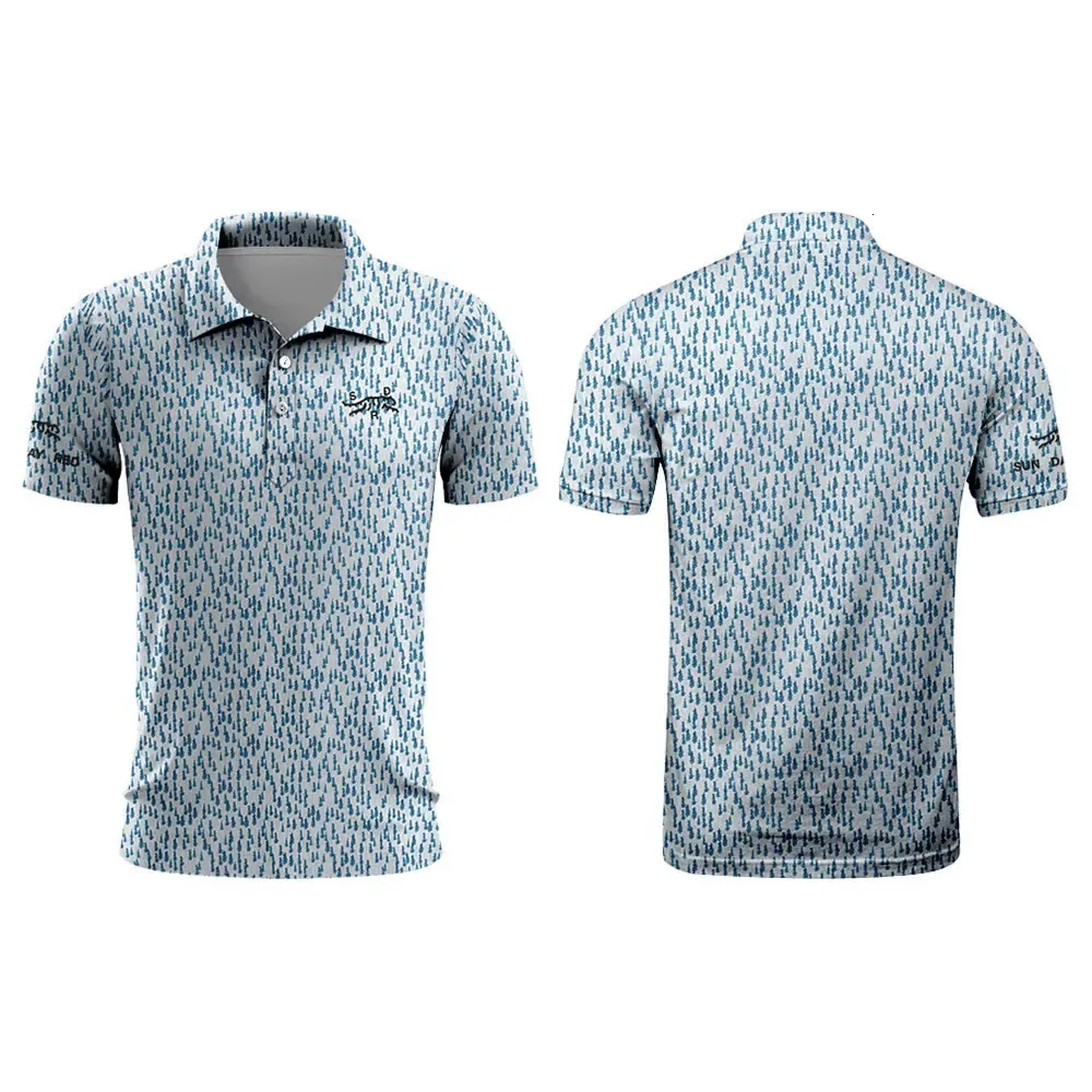DHgate.com:Mens Quick-Dry Golf Polo Shirt - Red Cherry
