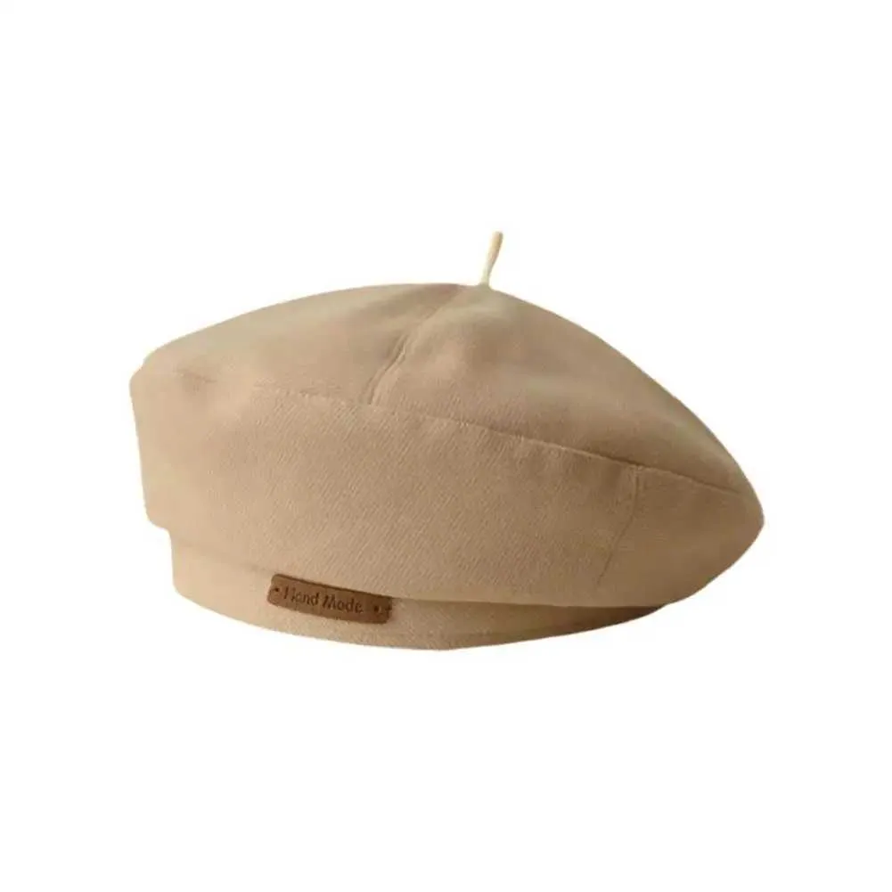 BERET BROKEN WOOL BROWN HEATHER かわしまたかひろ Damaged Beret