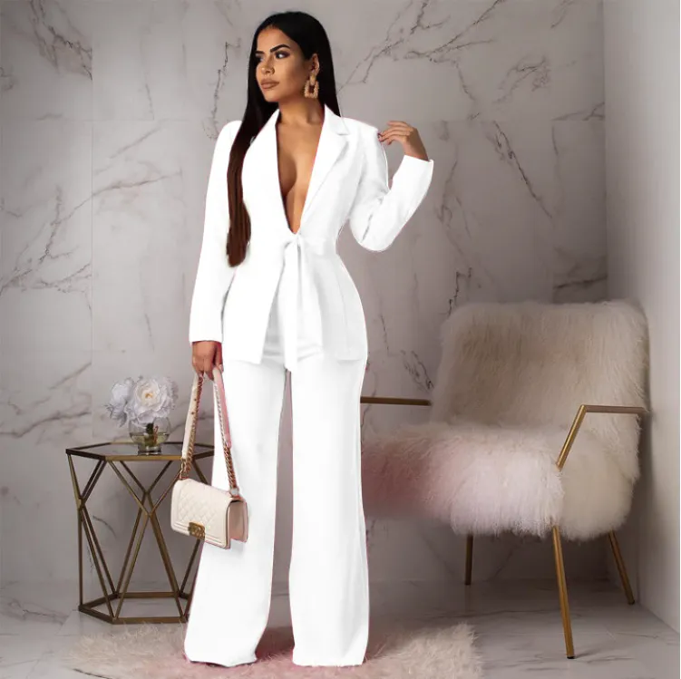 Ladies Office Two Piece Professional Business Women Suit Set with Knitted Acetate Fabric from Dhgate Women's Two Piece Pants - price 10.99 Ladies Office Two Piece Professional Business Women Suit Set with Knitted Acetate Fabric from Dhgate Women's Two Piece Pants - price 10.99