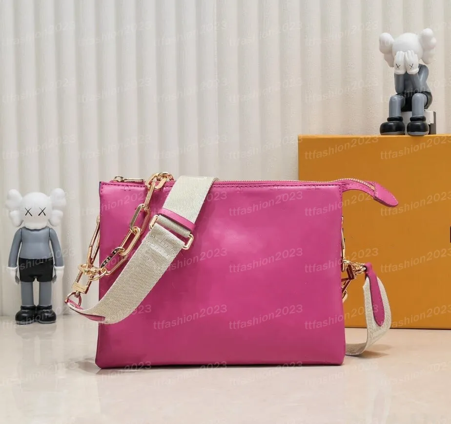 DHgate.com:Embossed Leather Crossbody Bag for Women - Chain