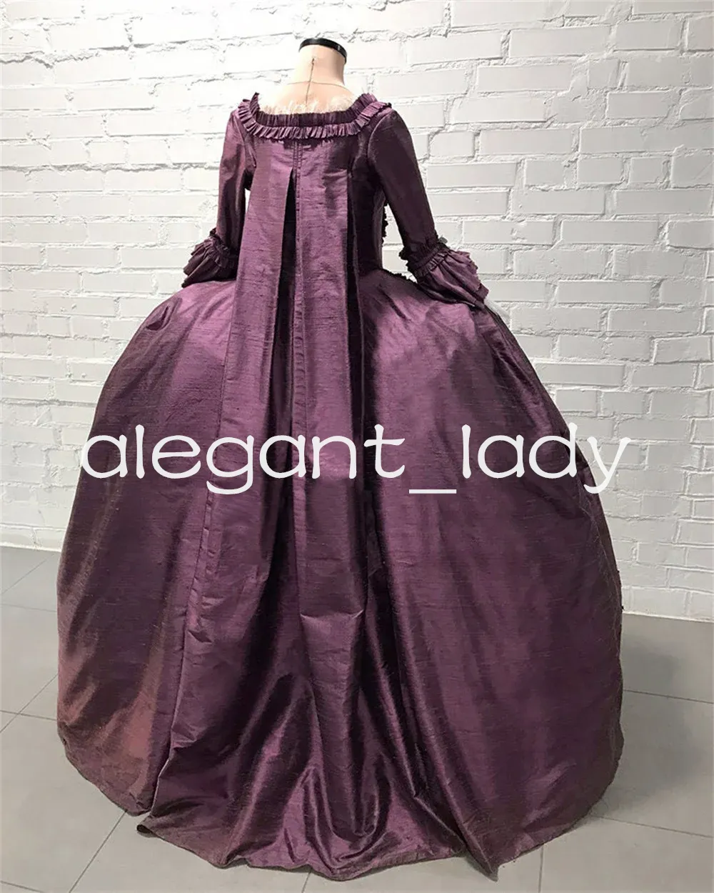 open lace back dress The Beth Dress in Orchid Baroque Floral 14 / Orchid Baroque Floral main image 0