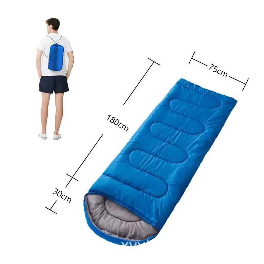 thumbnail image 2 of Naturehike Ultralight Sleeping Bag Waterproof Cotton Quilt Portable Envelope Sleeping Bag For Summer Autumn 4 Seasons I.437436406 2 of 11