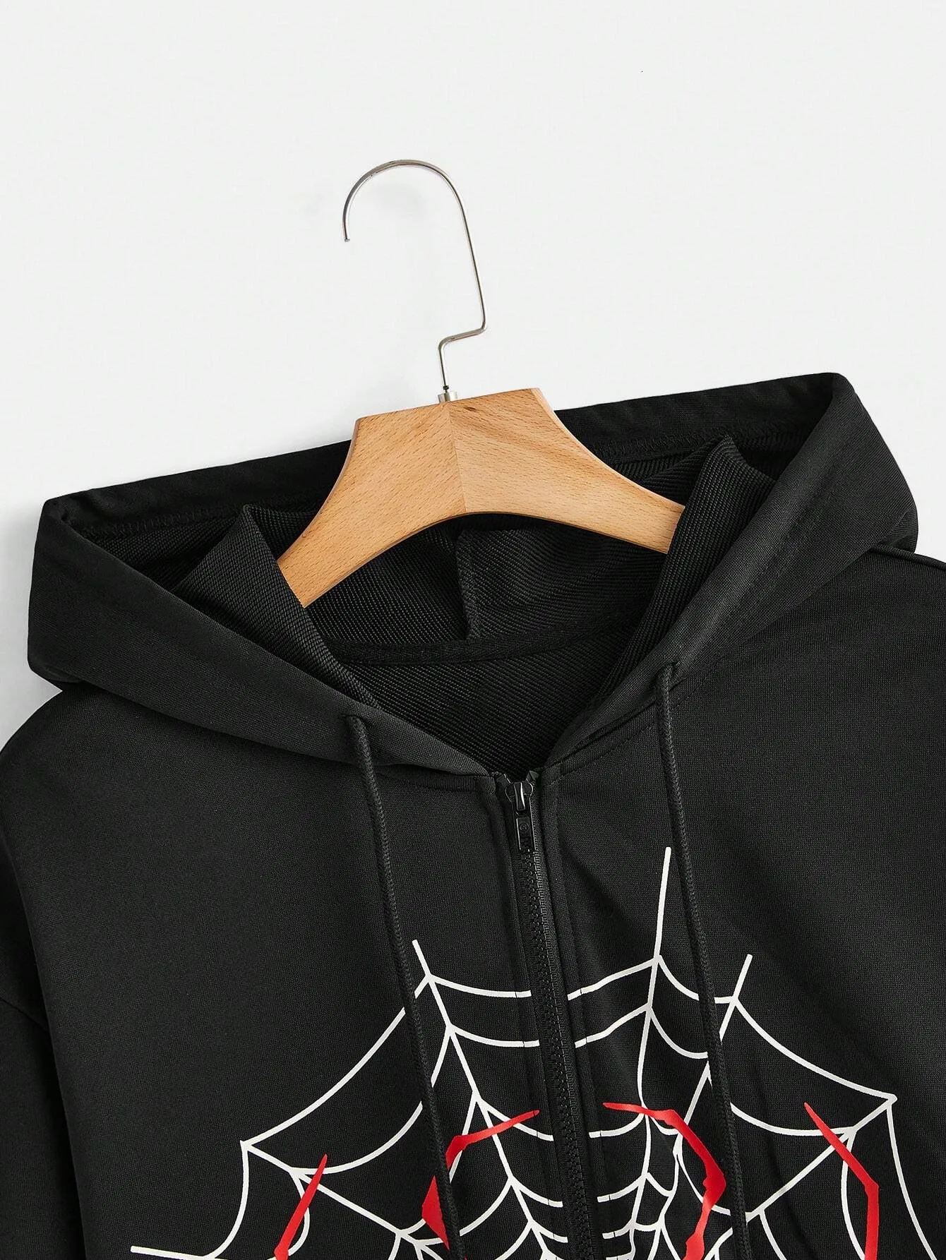 Web Print Zip Up comfort hoodie for Men and Women - Stylish
