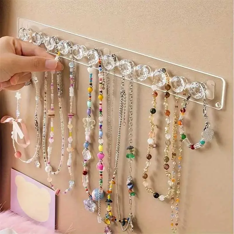 Wall Mounted Jewelry Display Rack For Wardrobes, Mirror Cabinets, And ...