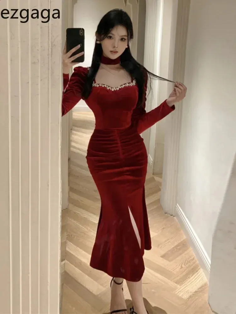 aqua red velvet dress Aqua, Red velvet dress, Size Small