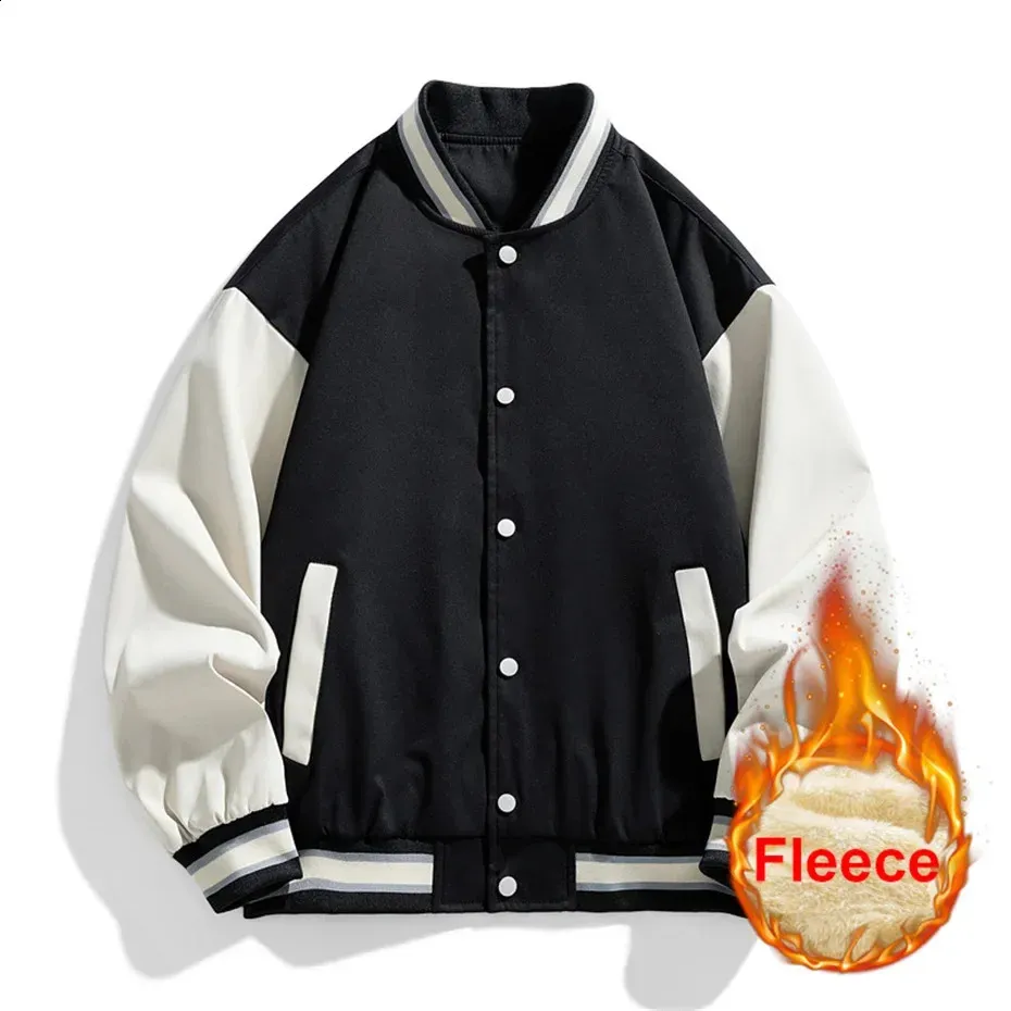 Bomber Jacket Tall Mens Winter Jacket Mens Oversized Fleece