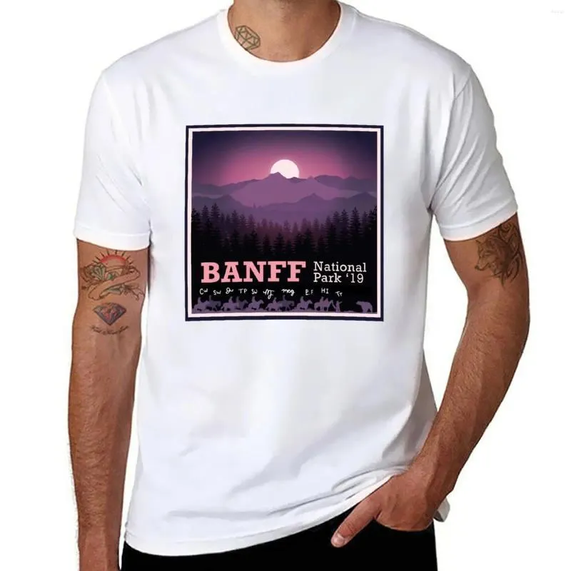 Męskie koszule T-shirt Banff T-shirt Bluzka Szybka suszona koszulka potu ciężka ciężar dla mężczyzn