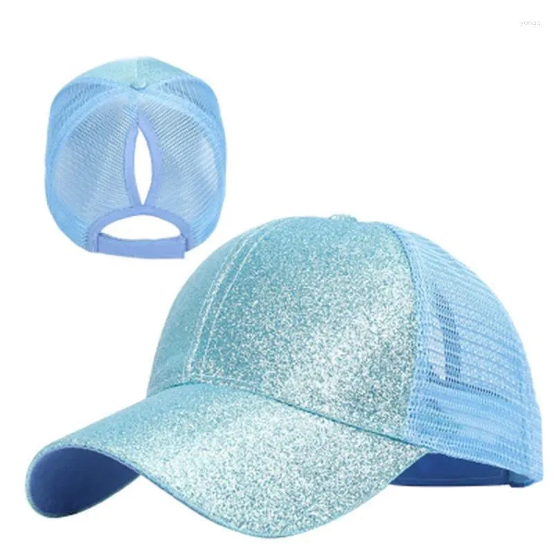 Ball Caps Cotton Baseball Cap Summer Breathable Unisex Net Hats Adjustable Snapback Sunhat Bright Powder F35