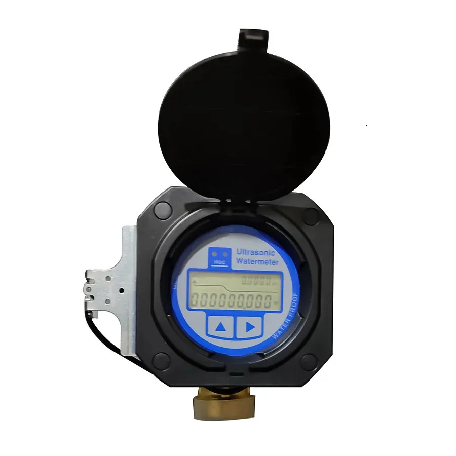 Débitmètre de liquide ultrasonique ASW-1 RS485/USART, petit diamètre, connexion filetée DN15-40mm, tuyau en cuivre, compteur d'eau intelligent 231229