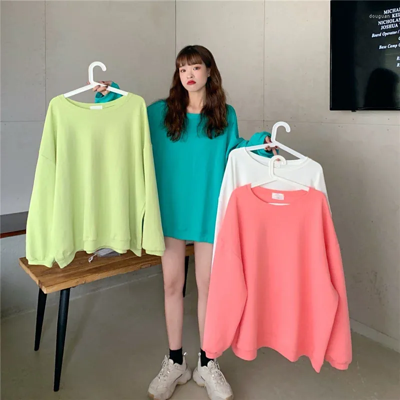 Women's Hoodies Fashion Casual Vintage Pinkycolor Oversize Women Sexy Tops Female Ladies Nice Aesthetic Cool Student Girls Sweatshirt