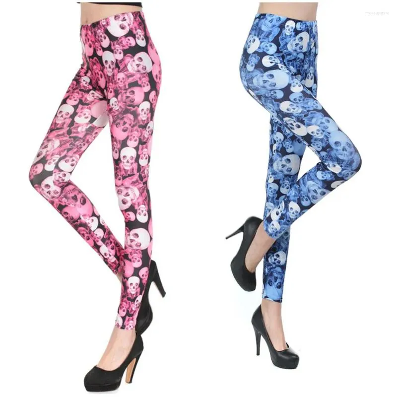 Yoga kläder Spring Autumn High midja Sportkläder Kvinnor Tryckta byxor Leggings Byxor Calzas Deportivas Mujer Fitness