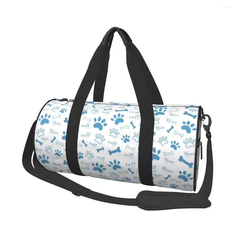 Sacs de plein air Paws de chien Sac de sport et Ruff Voyage Formation Sports Couple Personnalisé avec des chaussures Graphique Fitness Sacs à main portables