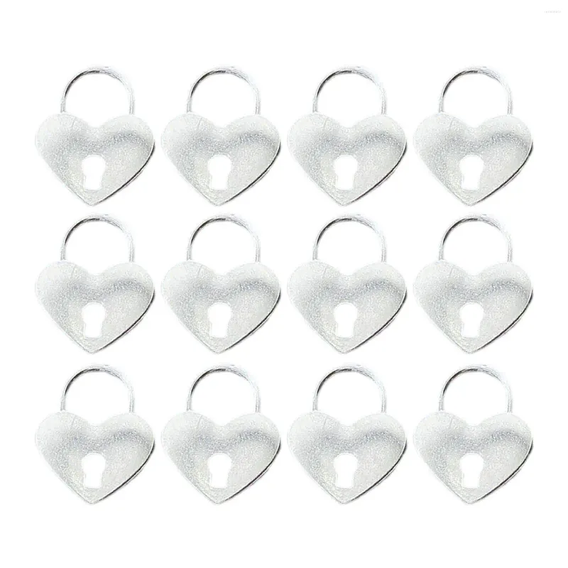 Charms Modern Heart Lock Love Pattern Pendant For Keychain Accessories