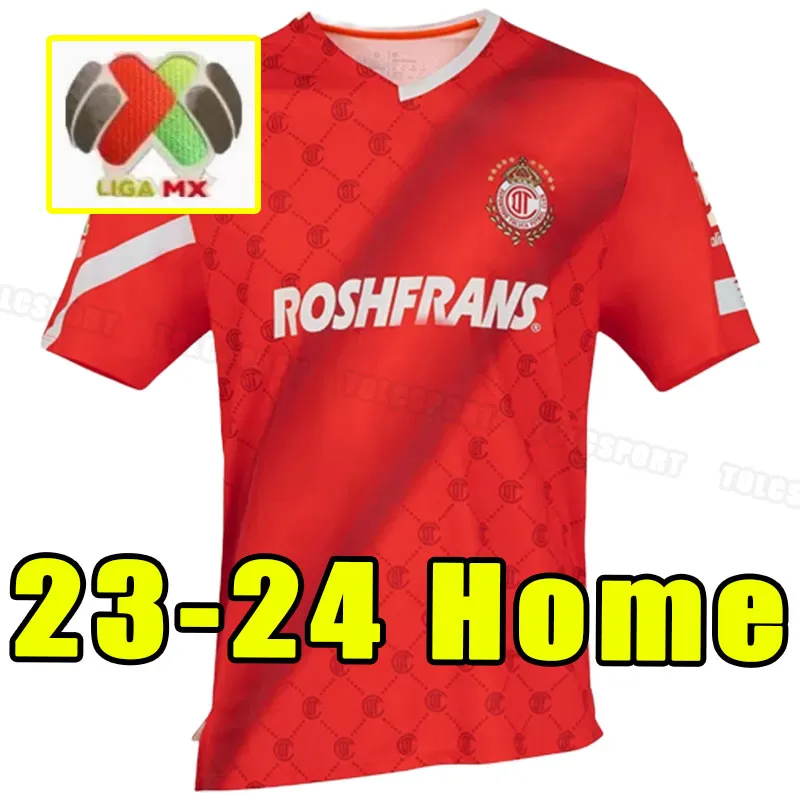 Deportivo Toluca Soccer Jersey 23/24: Home, Away & 3rd Kits