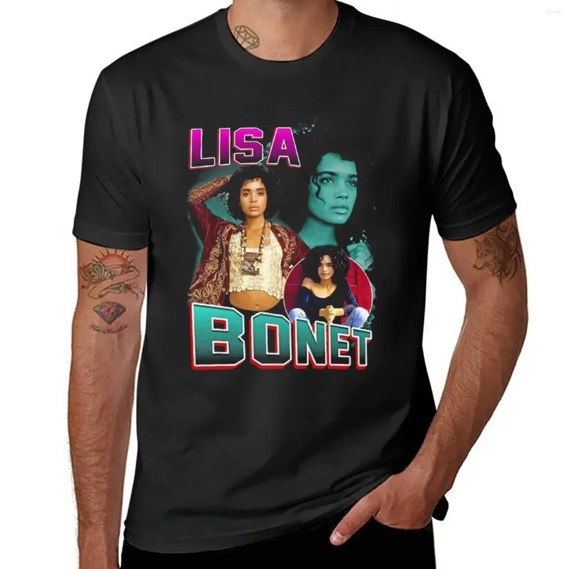 Débardeurs pour hommes Vintage inspiré Lisa Bonet T-shirt T-shirts courts pour un garçon T-shirts graphiques pour hommes Anime