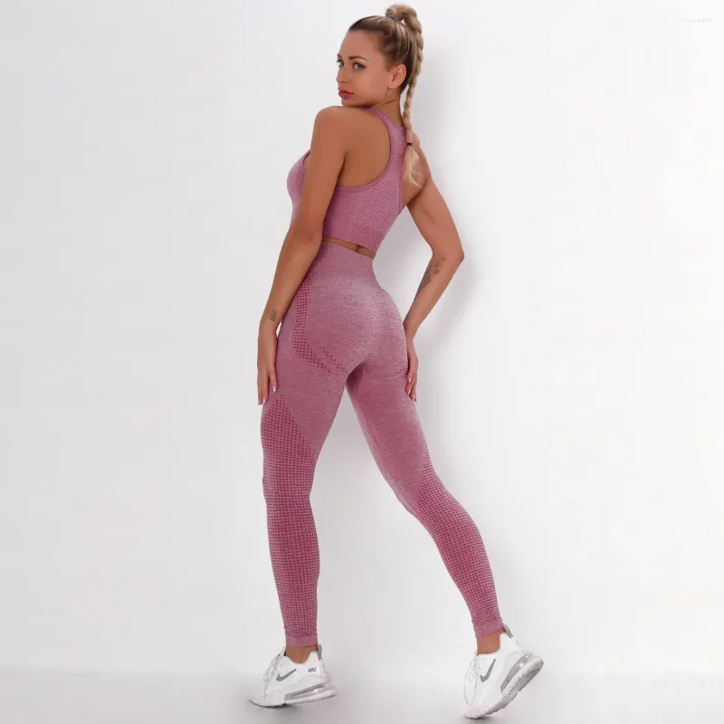 Actieve sets Dames Gym Activewear Yoga BH-legging Set Vrouw Workout Hardloopkleding Dameskleding Sportpak voor sport Fitness