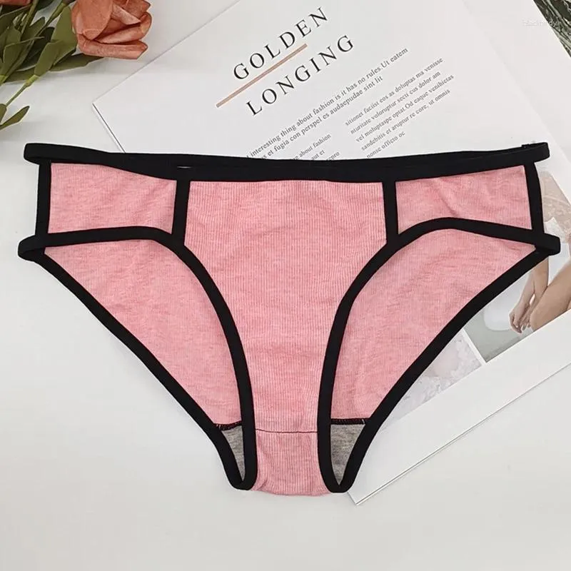 Fashion Cotton Middle-Waist Women's Panties Sexy Comfortable