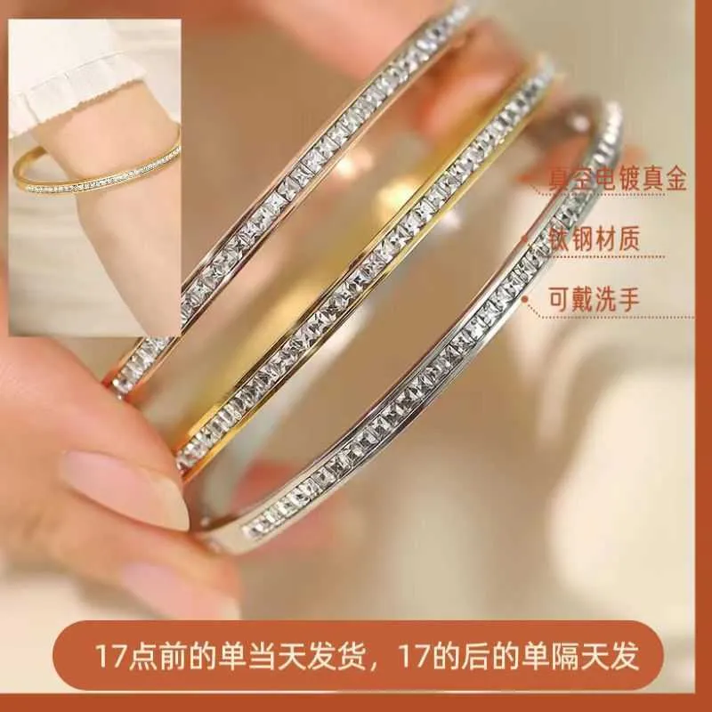 Nails de bracelet Disqueur Love Love Bijoux de mode soignant Original Trendy Gold Diamond For Women Men Bracelets Nail Bracelet Sier Bijoux 7EJ2