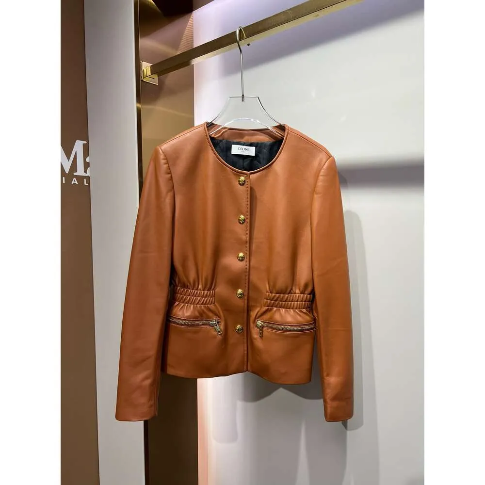 Men's Jackets Ce23 Autumn/winter Classic Motorcycle Leather Coat Design Elegant, Handsome, Sweet, Cool Style, Single Breasted Style