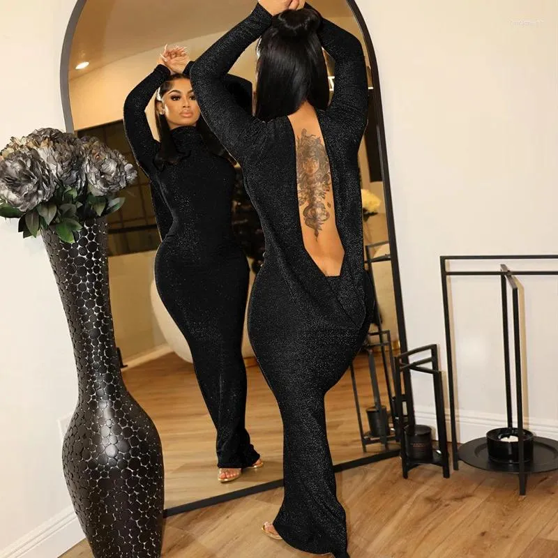 Bodycon Evening Dress Hooded Collar Ankle-Length Slim Fit Polyester Blend  for Autumn Winter from Dhgate Basic & Casual Dresses - price 55.7