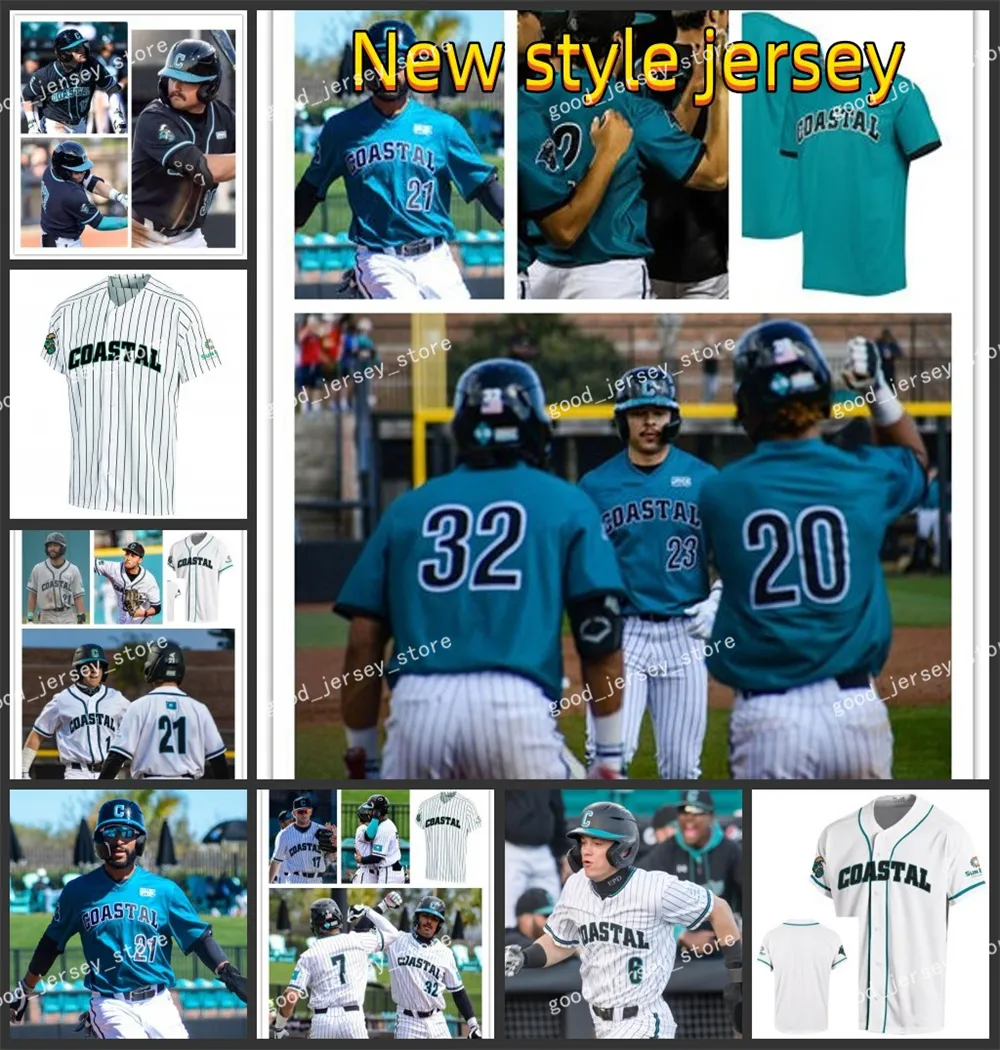 Blake Barthol Ty Dooley Coastal Carolina Baseball Jersey Zack Beach Custom Mens Tanner Garrison Dean Mihos Anthony Galason Coastal Carolina Chanticleers Jerseys