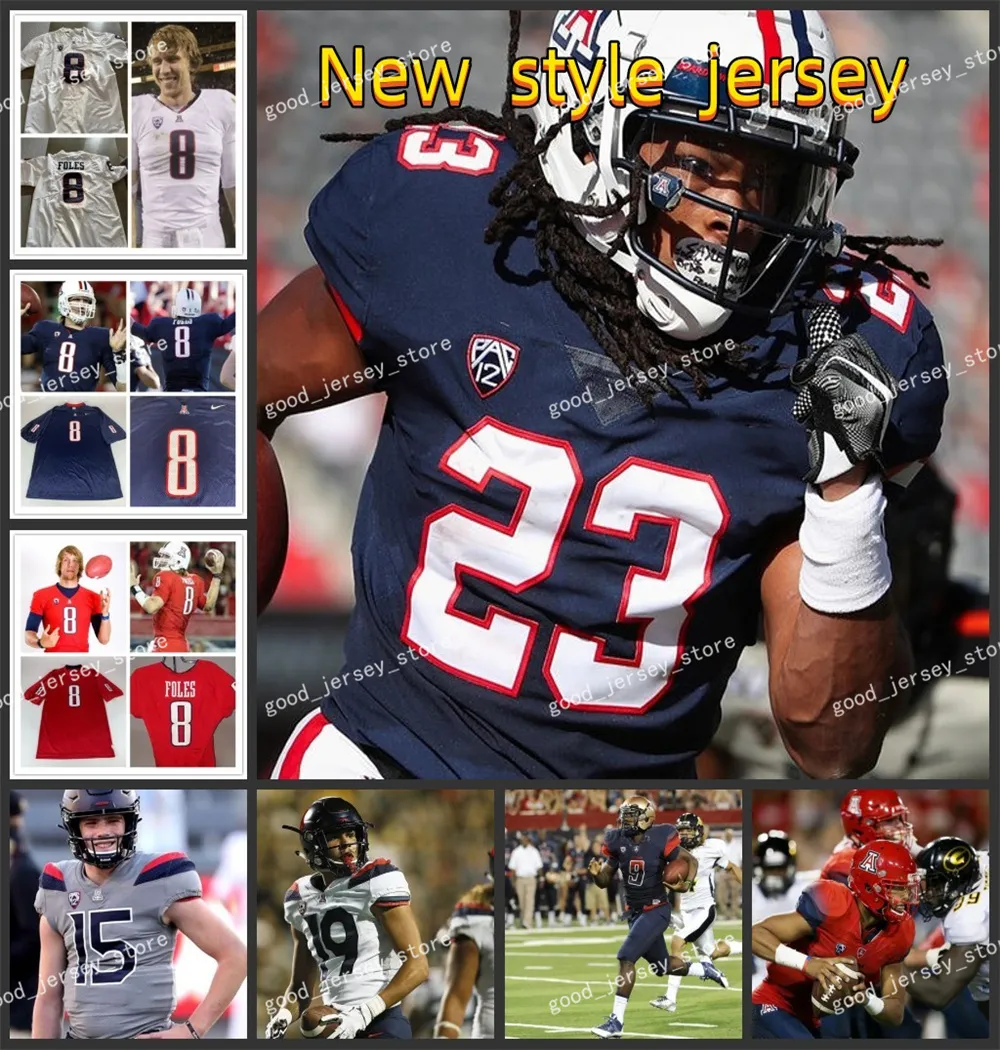 Arizona Wildcats Football Jersey 79 Raymond Pulido 12 Genesis Smith 48 Orin Patu 10 Malachi Riley 11 Taylor Upshaw Arizona Jerseys Custical Mens Mens