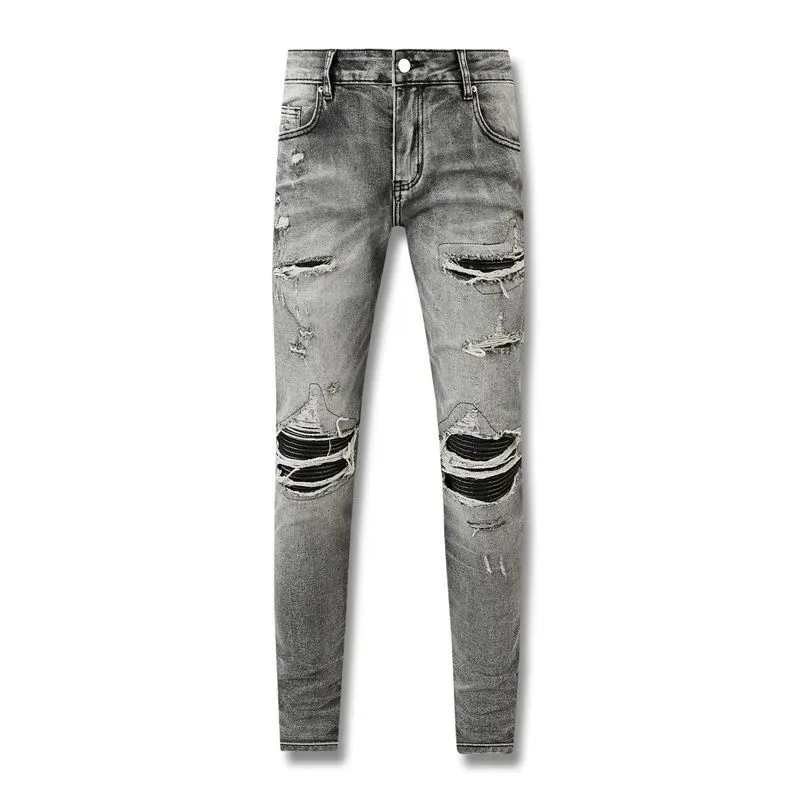 Herenjeans zwarte jeans Witte jeans slim fit jeans denim jeans jeans designer skinny jeans gestapelde jeans uomo jeans pantalones