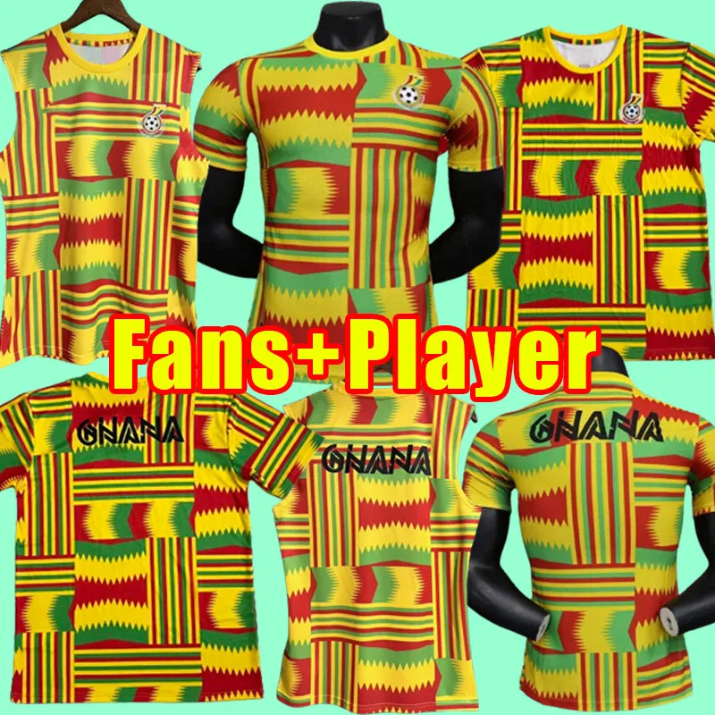 2023 2024 غانا لكرة القدم الفانيلة الوطنية المنزلية واكاسو جيان جيرفينو أيو بوني 23 24 قمصان كرة القدم