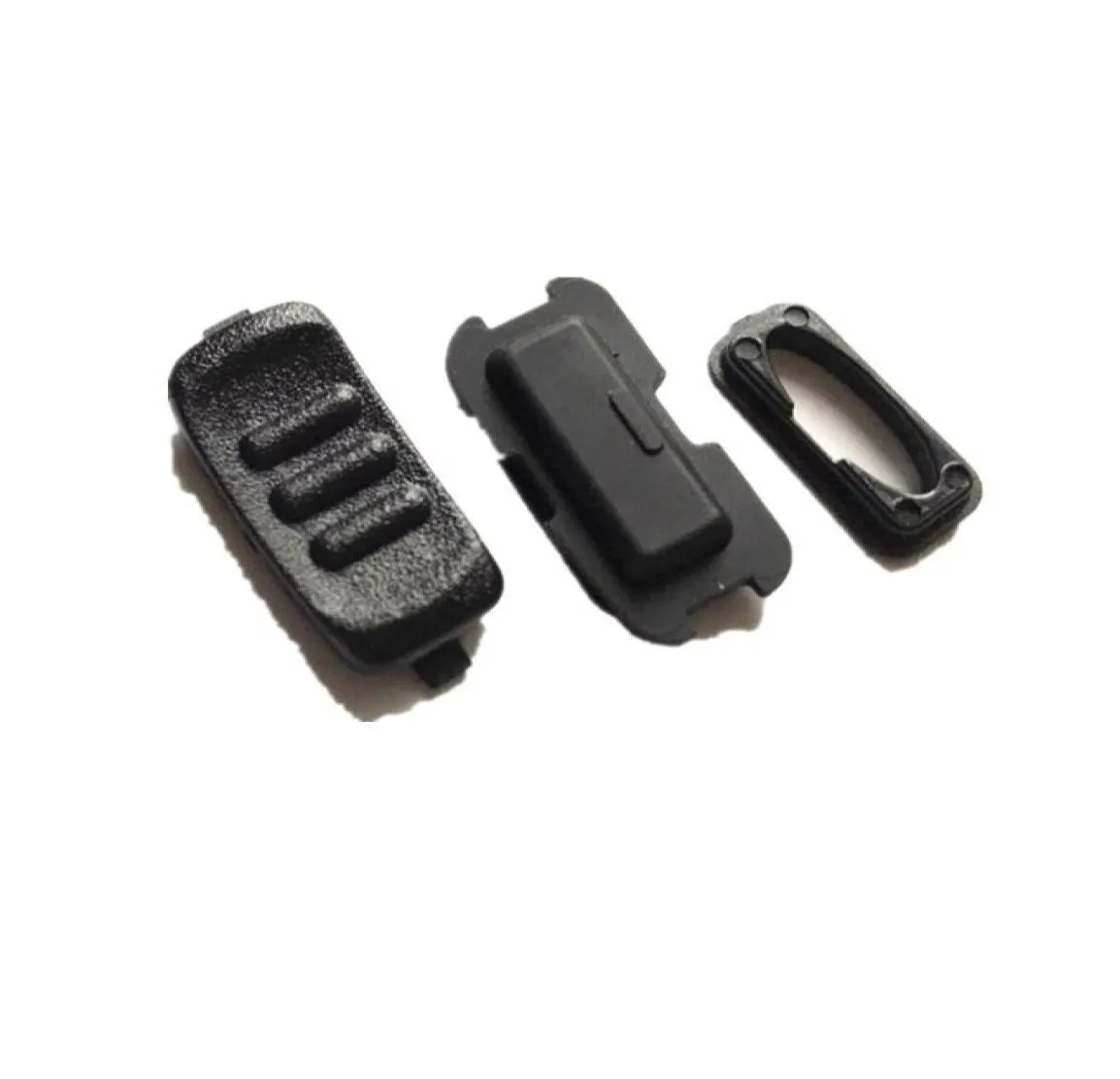 1 conjunto de botão lateral de borracha dura e macia ptt para vertex padrão vx228 vx231 vx351 vx354 rádio walkie talkie acessórios 4014765