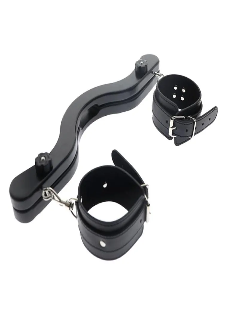 2020 NEW ANKLE CUFFS CBT COCK BALL TORTURE BDSM BALL STRETRHINGER SCROTAL FISTTURE BALL SMASHER CRUSHER WOOD HU2227345